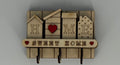 Laser Engraved Wood Key Holder