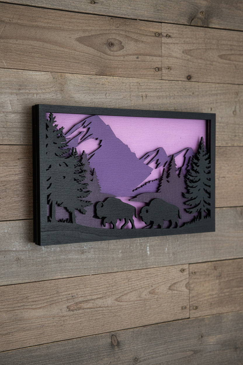Custom Multi-Layer Wood Sign – Made to Order